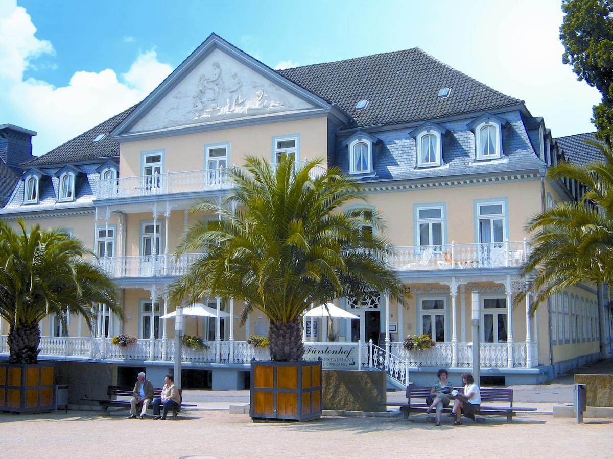 Hotel Furstenhof Бад-Пирмонт Экстерьер фото